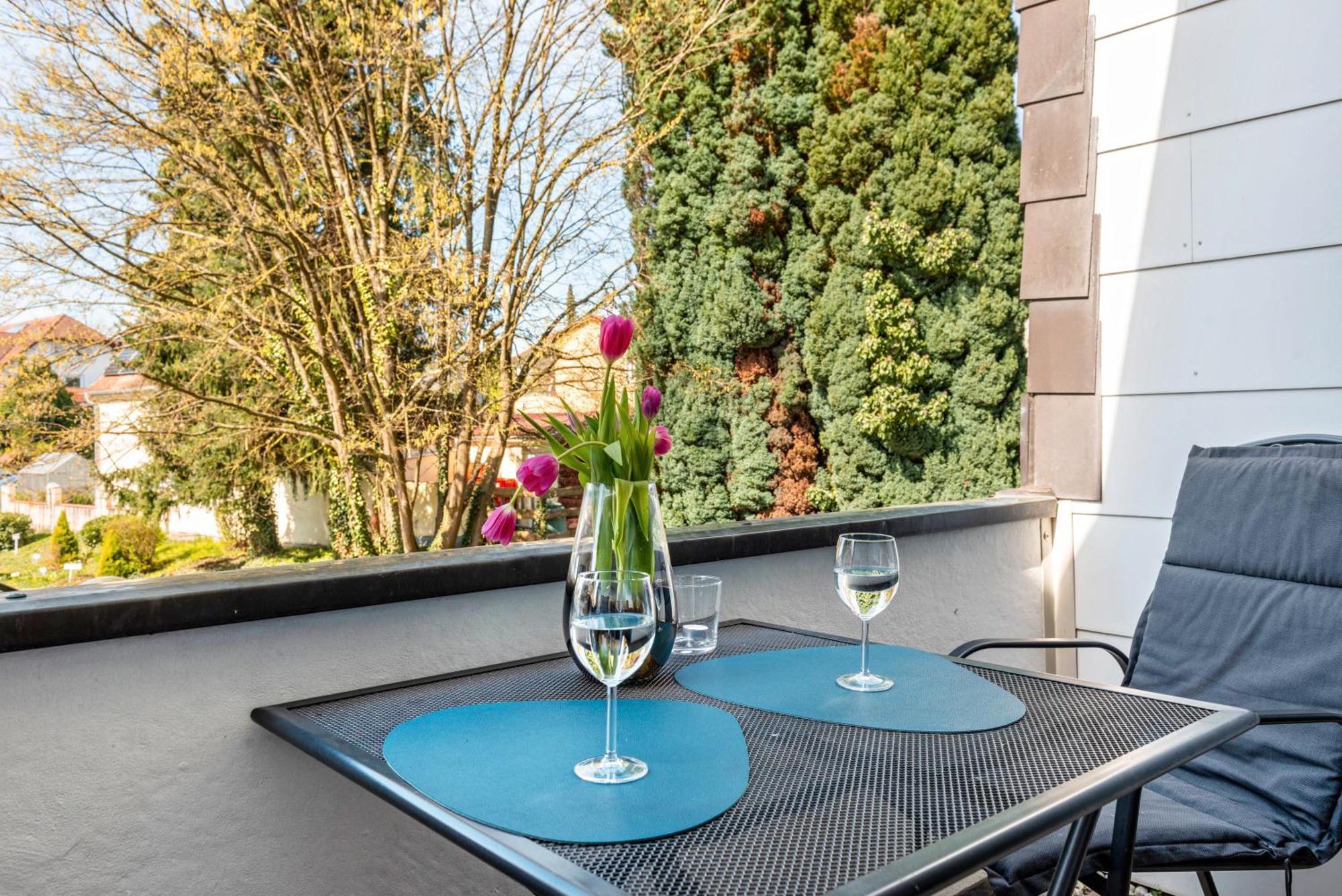 Ferienwohnung Am Weiher Meersburg Exterior foto